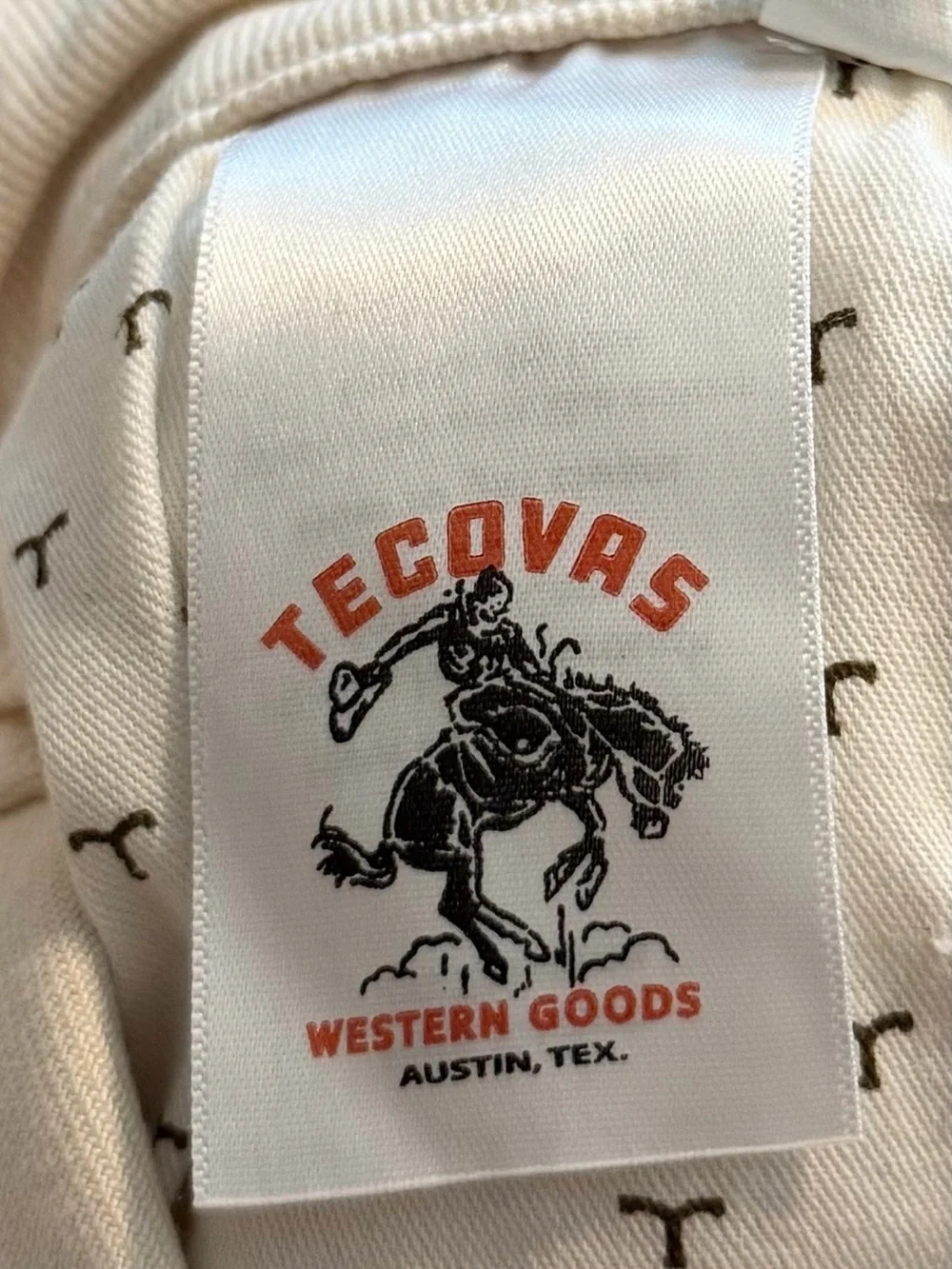 Tecovas Jeans Womens 25 White Straight Leg Western Cowgirl Rodeo High Rise Rider